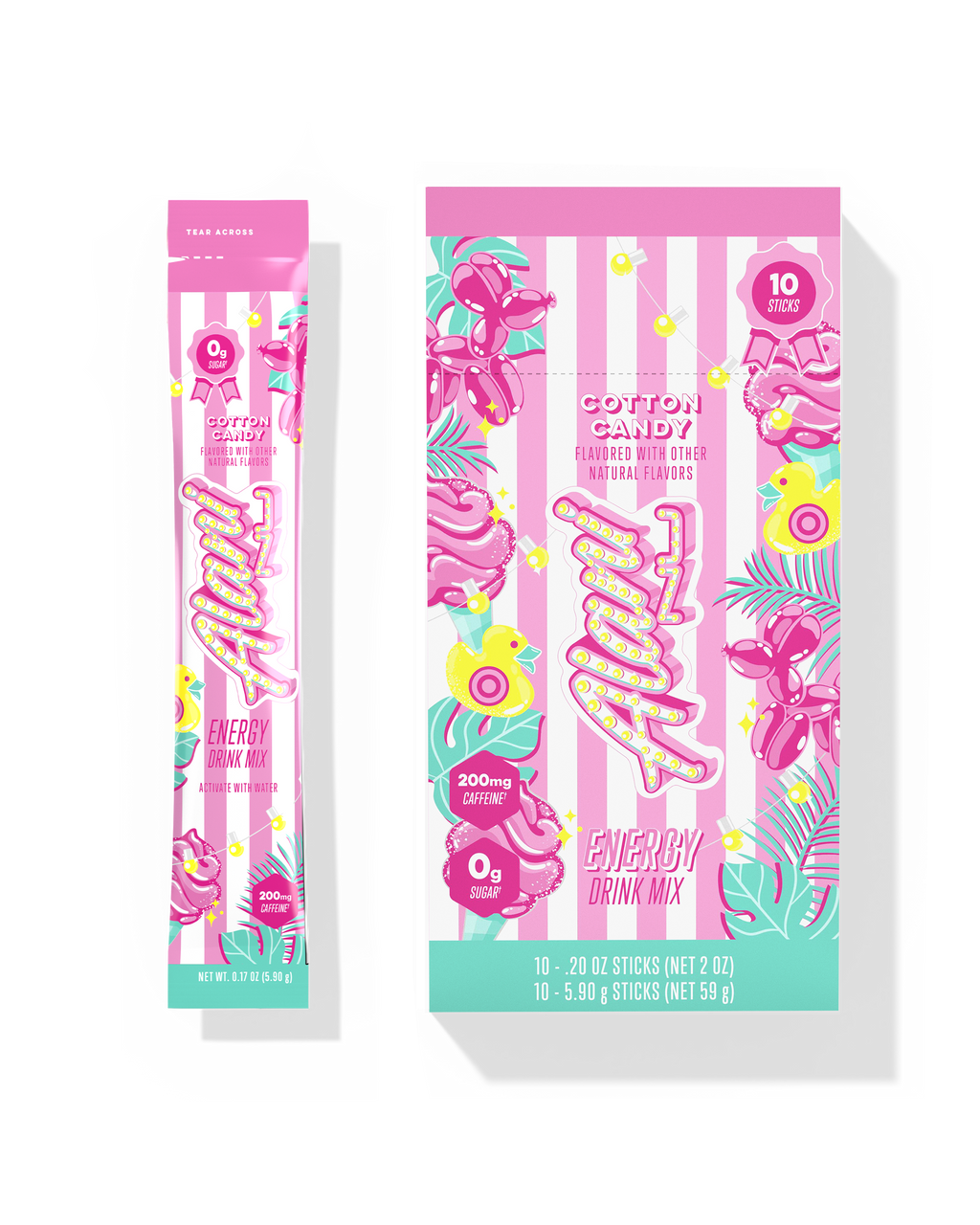 Alani Nu Energy Sticks - Cotton Candy M2 - image 1
