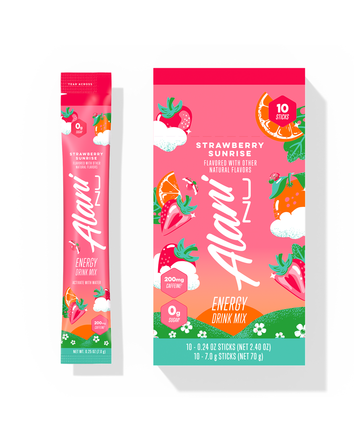 Alani Nu Energy Sticks - Strawberry Sunrise B7 - image 1