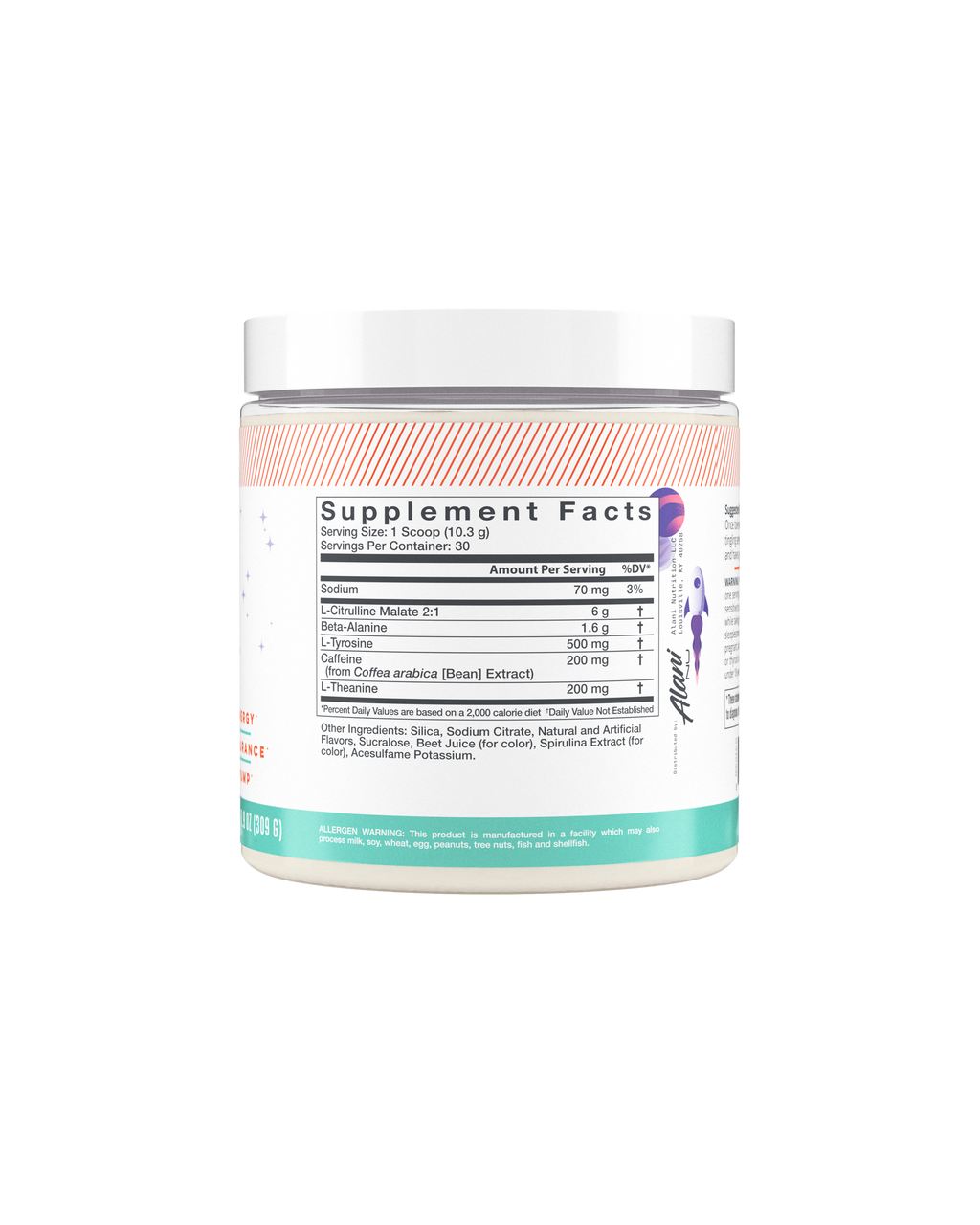 Alani Nu Pre-Workout - Galaxy Lemonade R3 - image 3