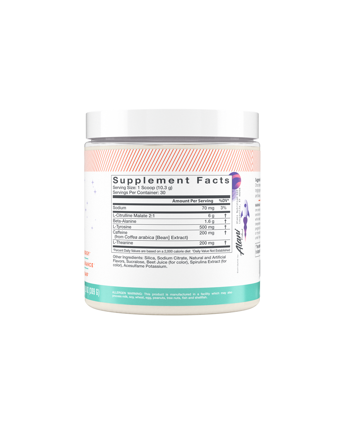 Alani Nu Pre-Workout - Galaxy Lemonade R3 - image 3