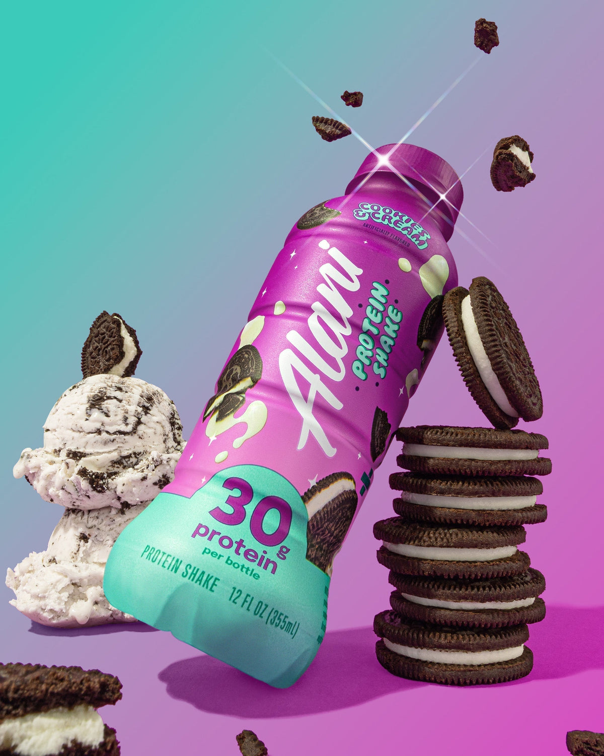 Alani Nu 30g protein shake - cookies & cream D3 - image 5