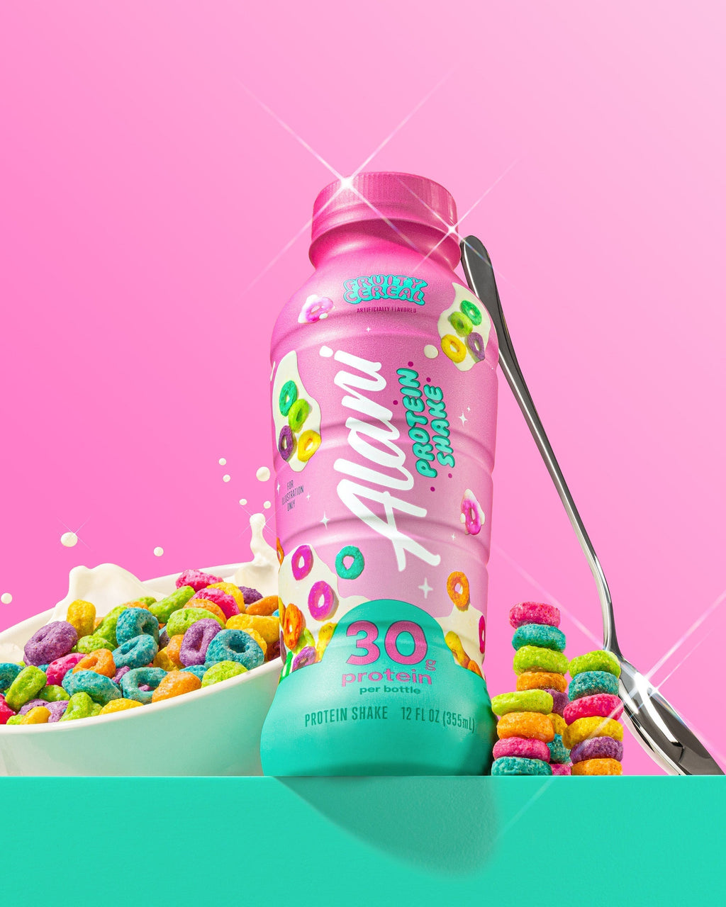 Alani Nu 30g protein shake - fruity cereal X0 - image 3