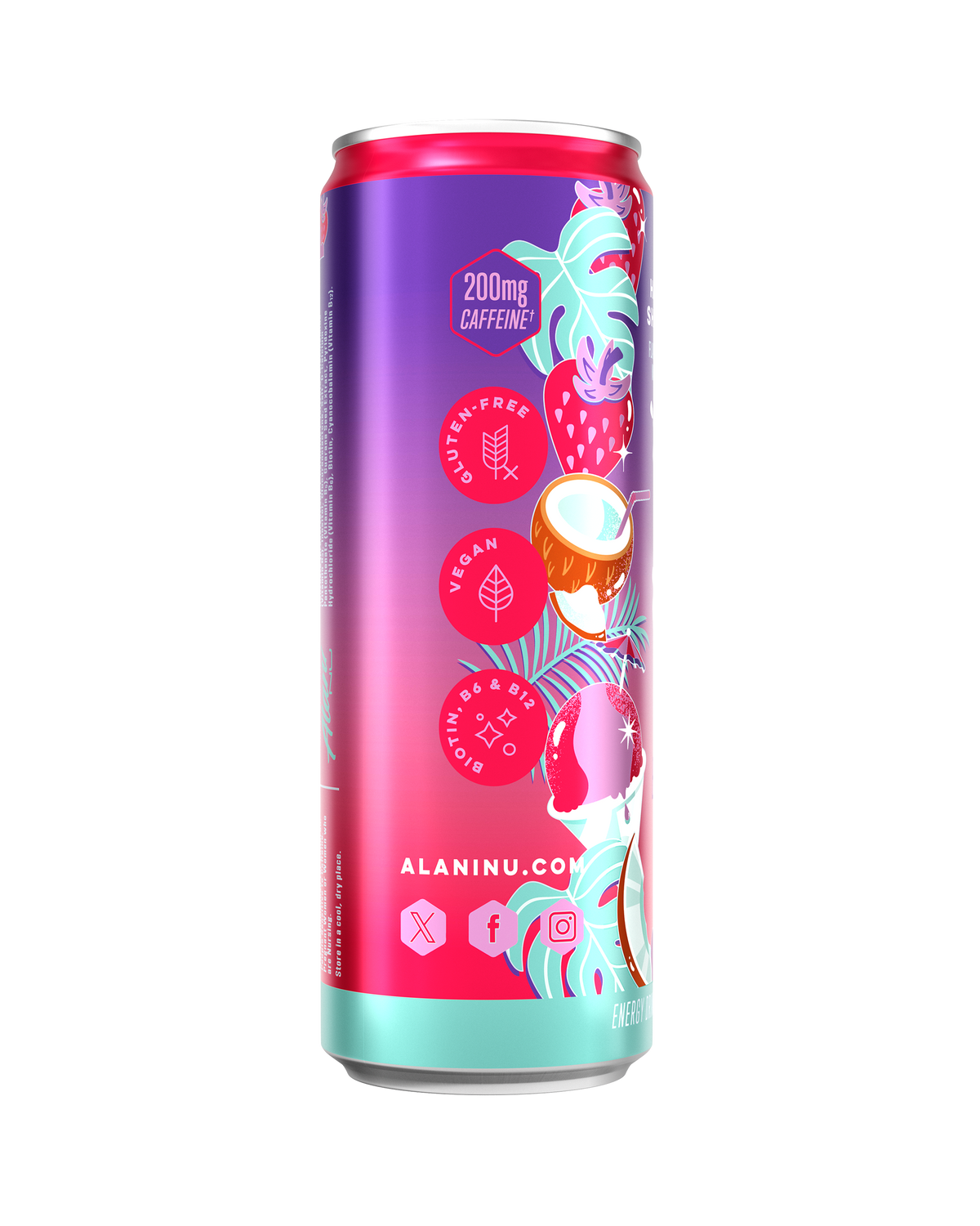 Alani Nu Energy Drink - Hawaiian Shaved Ice F0 - image 2