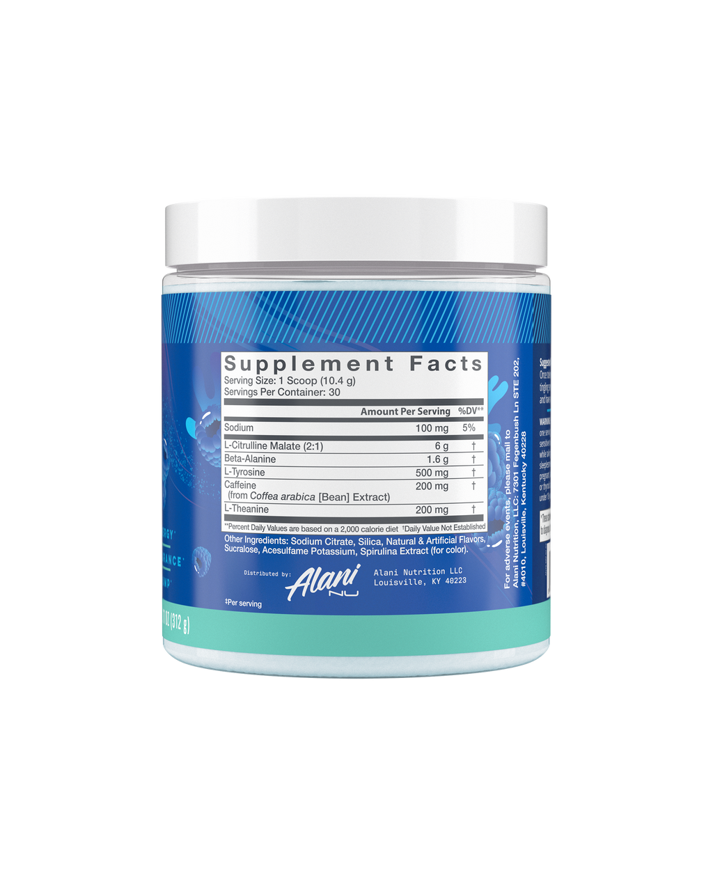 Alani Nu Pre-Workout - Breezeberry N0 - image 2