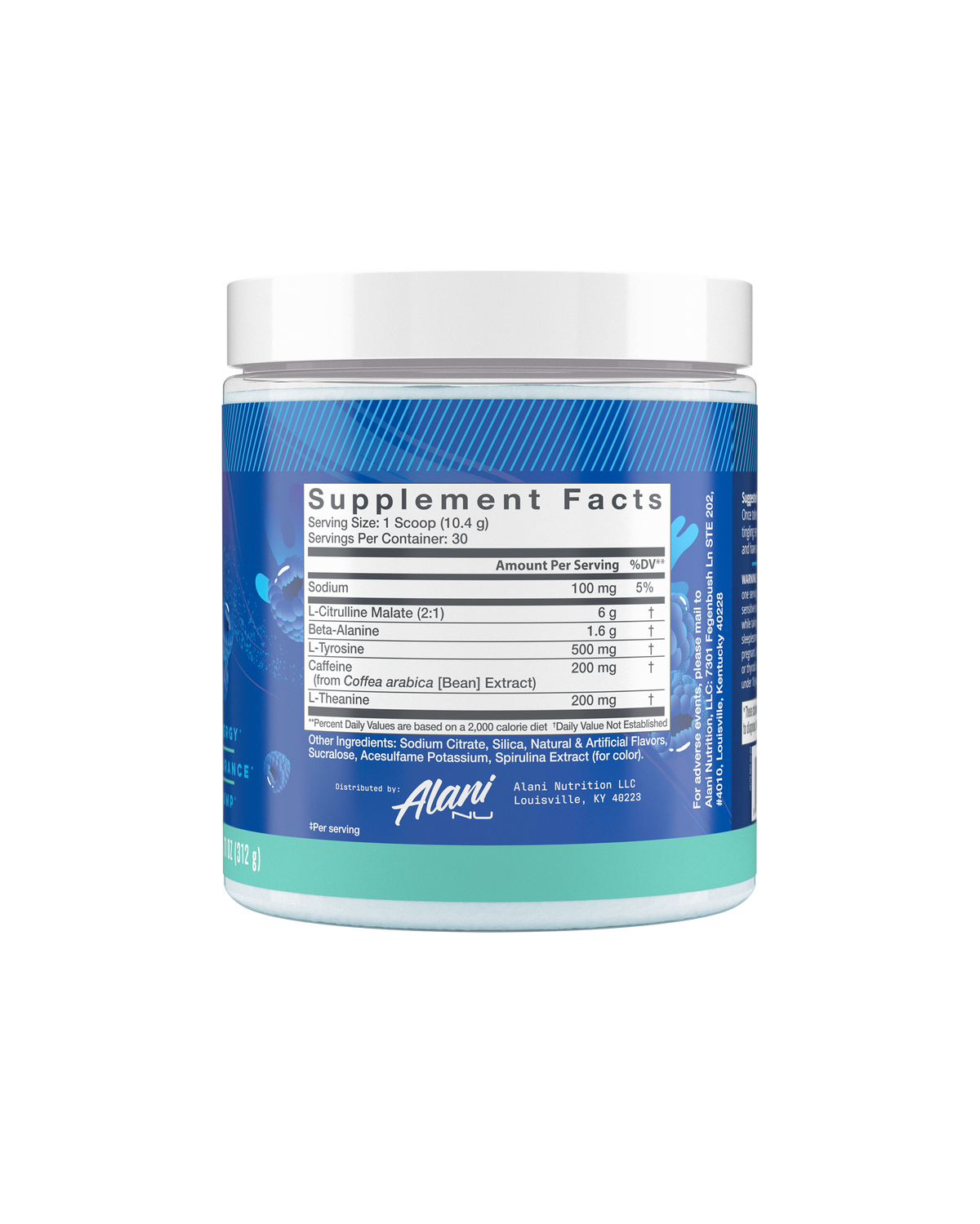 Alani Nu Pre-Workout - Breezeberry N0 - image 2