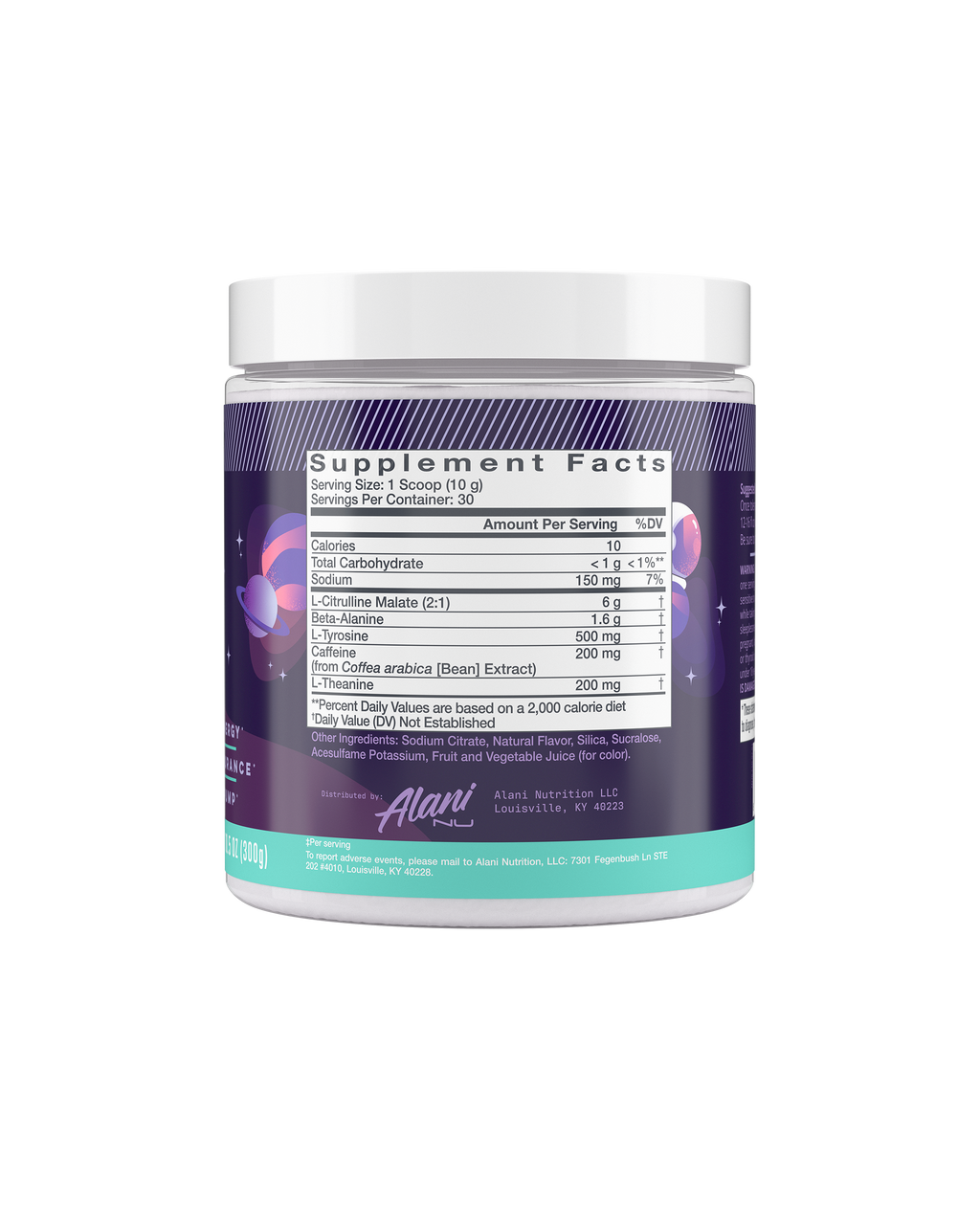 Alani Nu Pre-Workout - Cosmic Stardust R1 - image 2