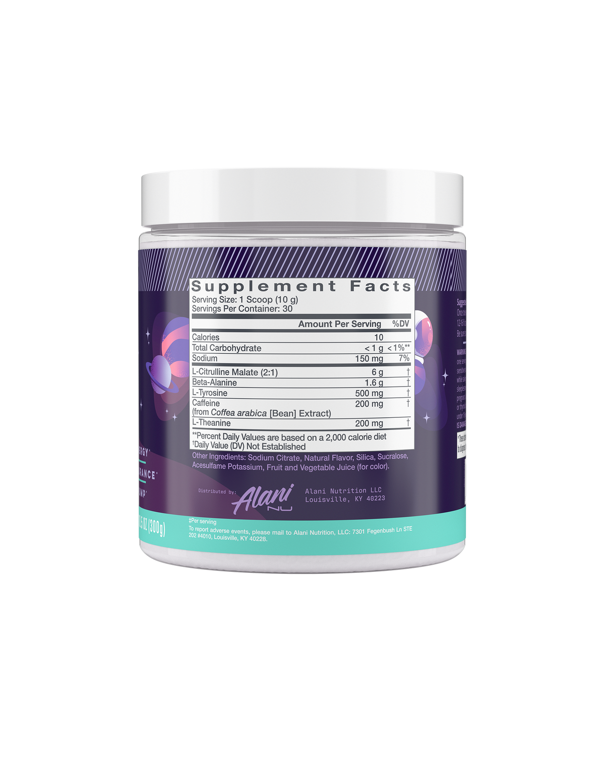 Alani Nu Pre-Workout - Cosmic Stardust R1 - image 2