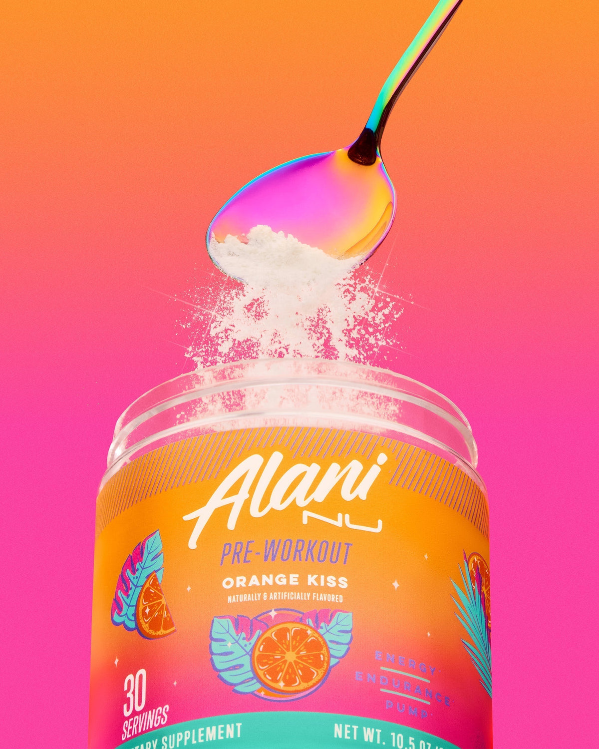 Alani Nu Pre-Workout - Orange Kiss X4 - image 5