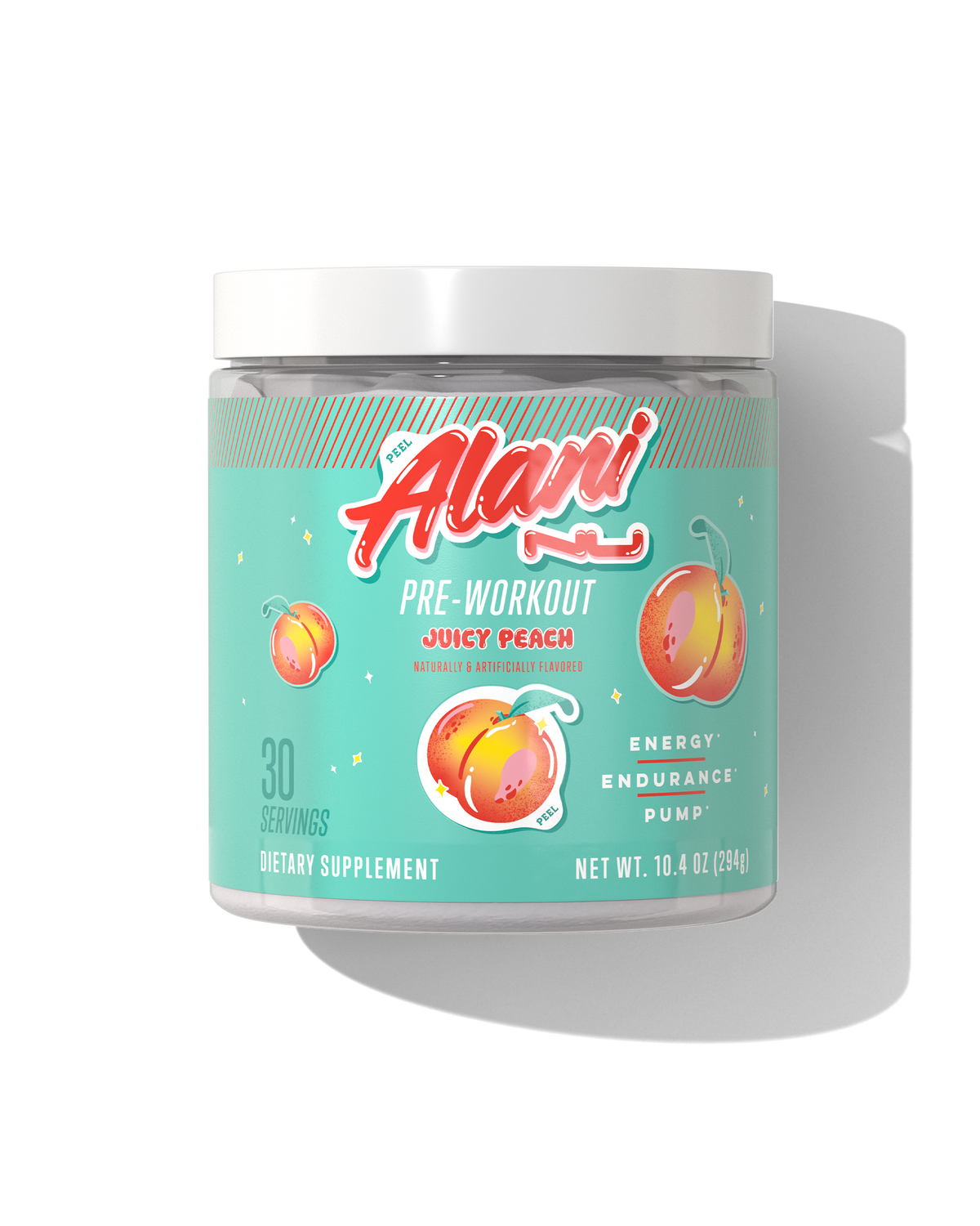 Alani Nu Pre-Workout - Juicy Peach O0 - image 1
