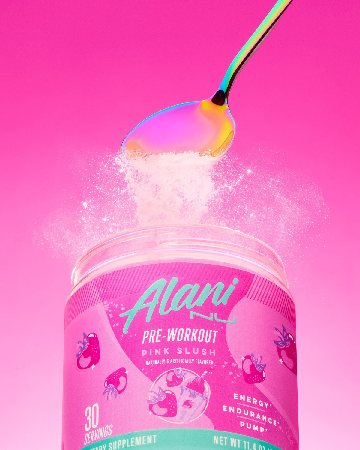 Alani Nu Pre-Workout - Pink Slush T2 - image 5