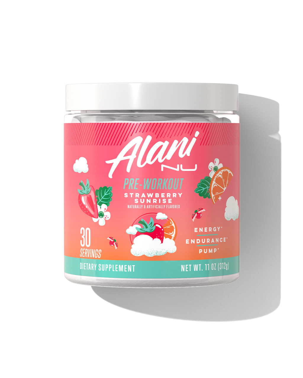 Alani Nu Pre-Workout - Strawberry Sunrise I6 - image 1
