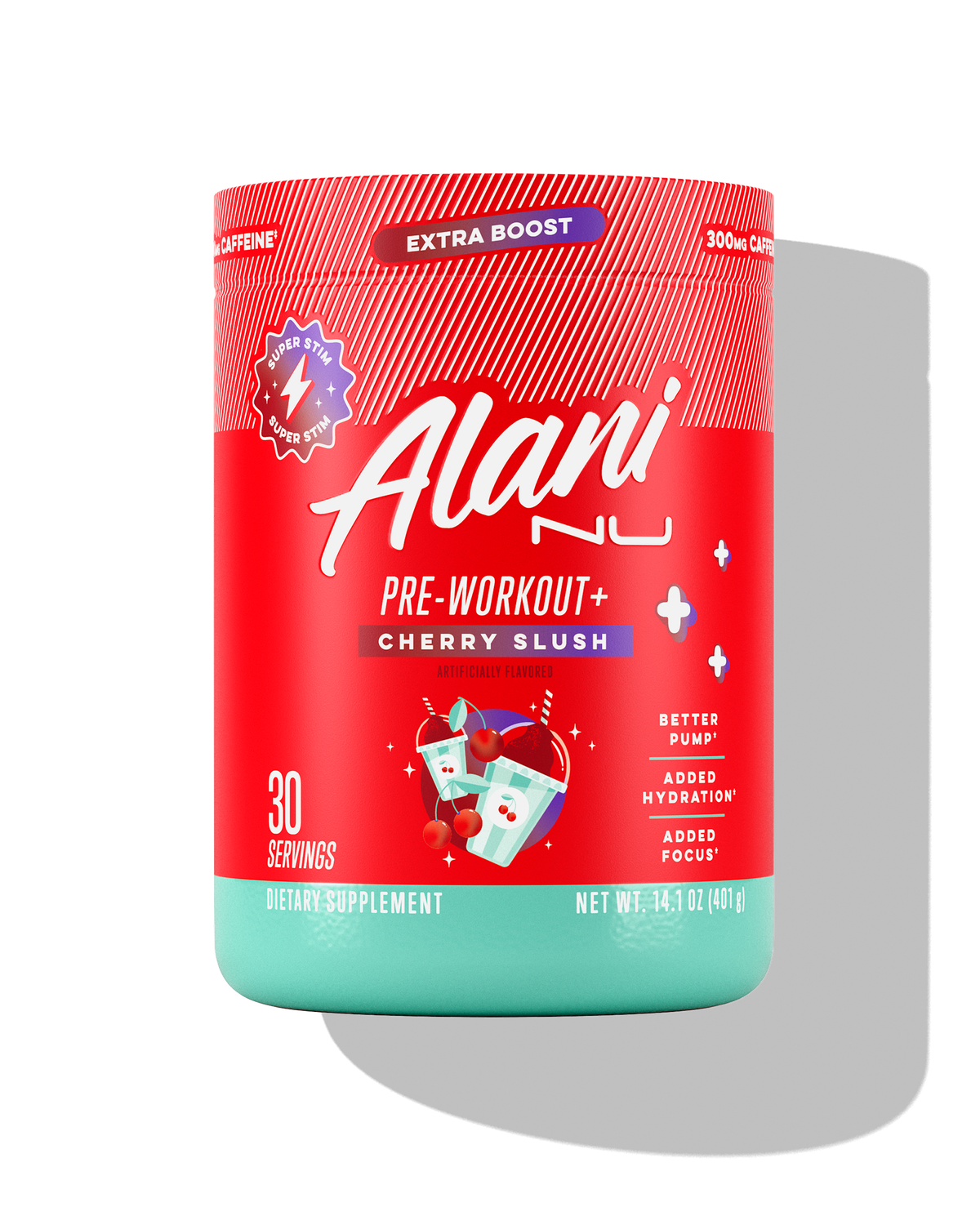 Alani Nu Pre-Workout+ - Cherry Slush V6 - image 1