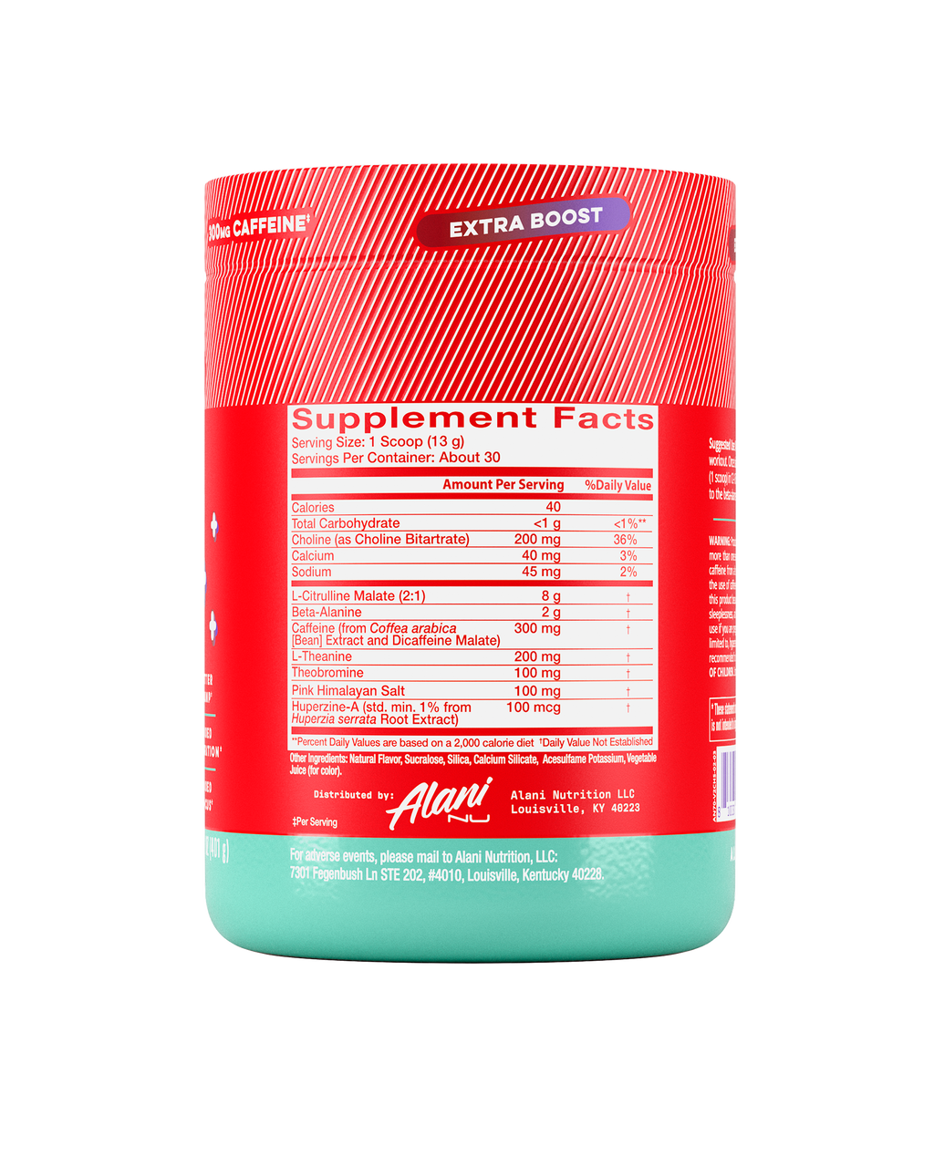 Alani Nu Pre-Workout+ - Cherry Slush V6 - image 2