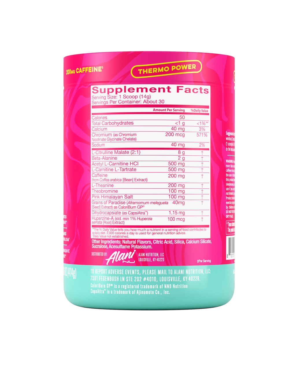 Alani Nu Pre-Workout+ Burn - Dragon Fruit Rush B7 - image 2