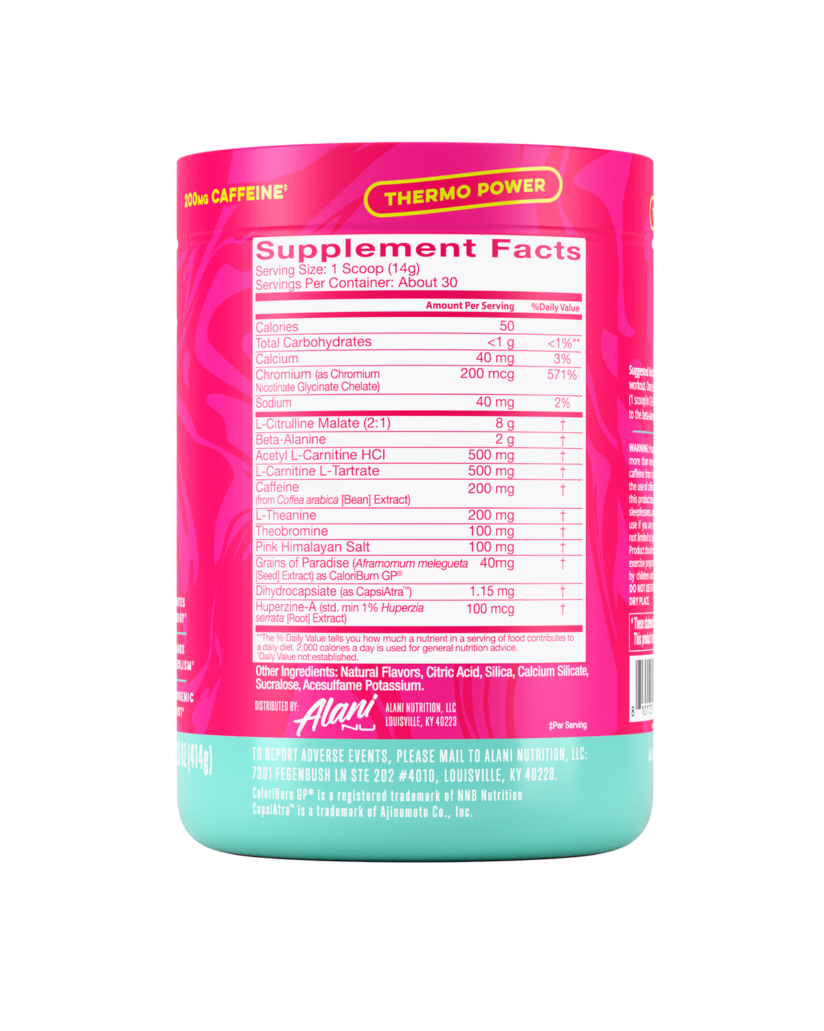 Alani Nu Pre-Workout+ Burn - Dragon Fruit Rush B7 - image 2