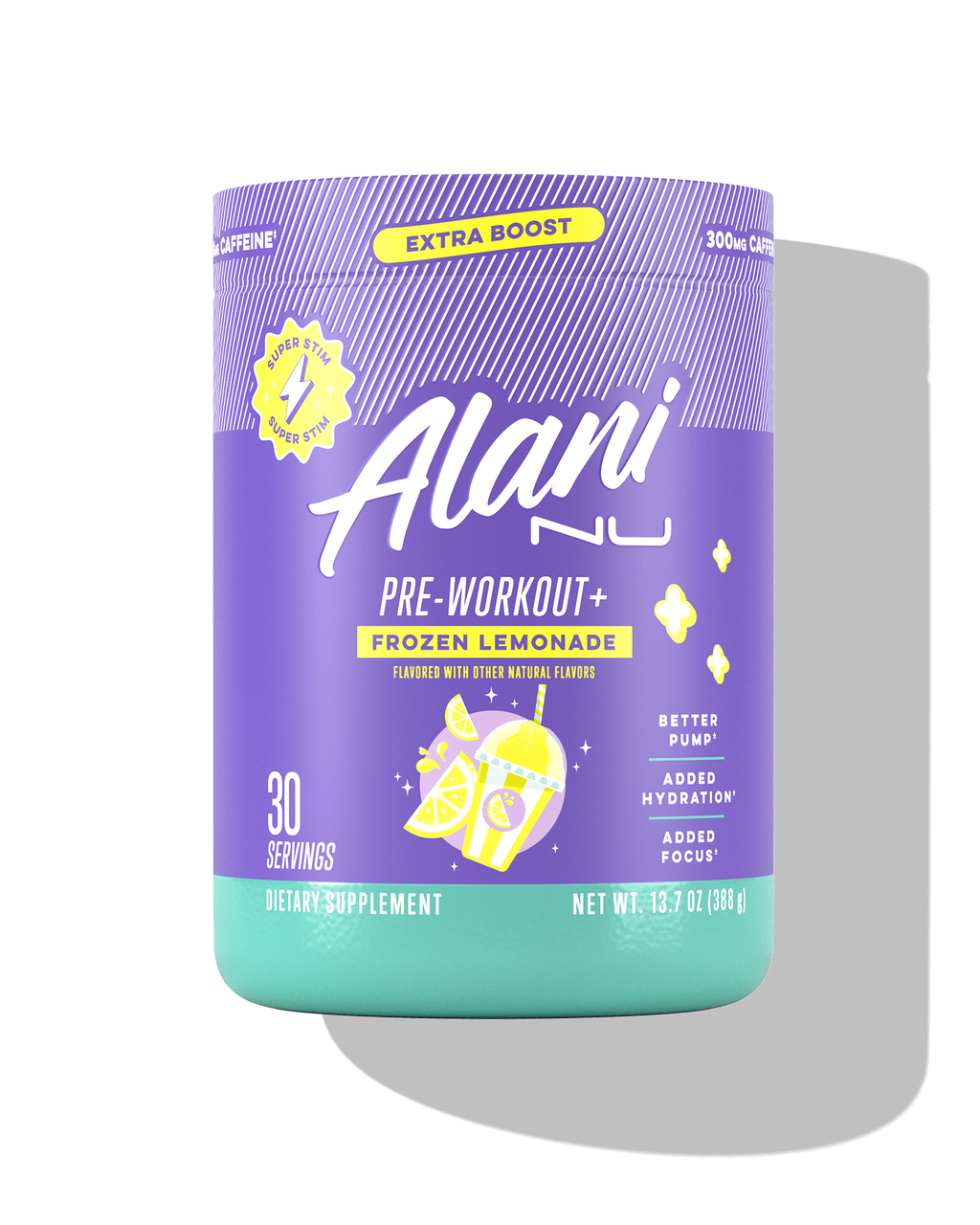 Alani Nu Pre-Workout+ - Frozen Lemonade E2 - image 1