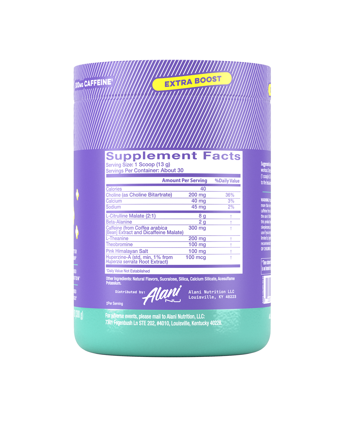 Alani Nu Pre-Workout+ - Frozen Lemonade E2 - image 2