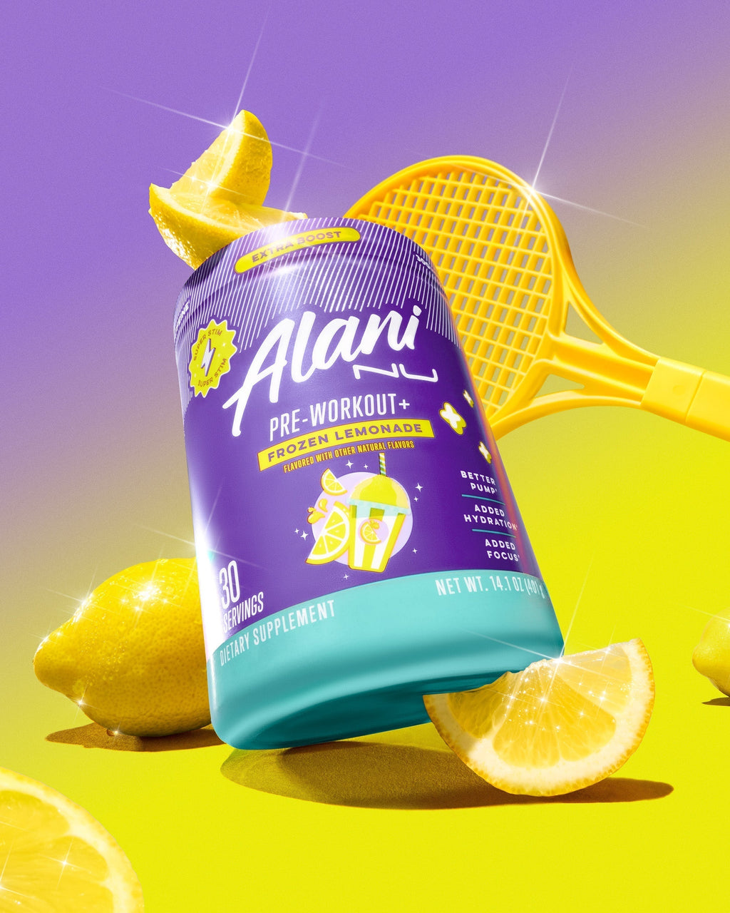 Alani Nu Pre-Workout+ - Frozen Lemonade E2 - image 4