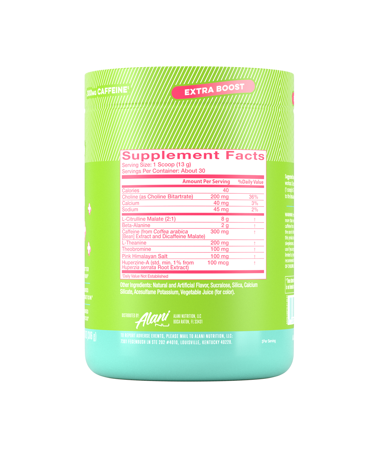 Alani Nu Pre-Workout+ - Kiwiberry X9 - image 2