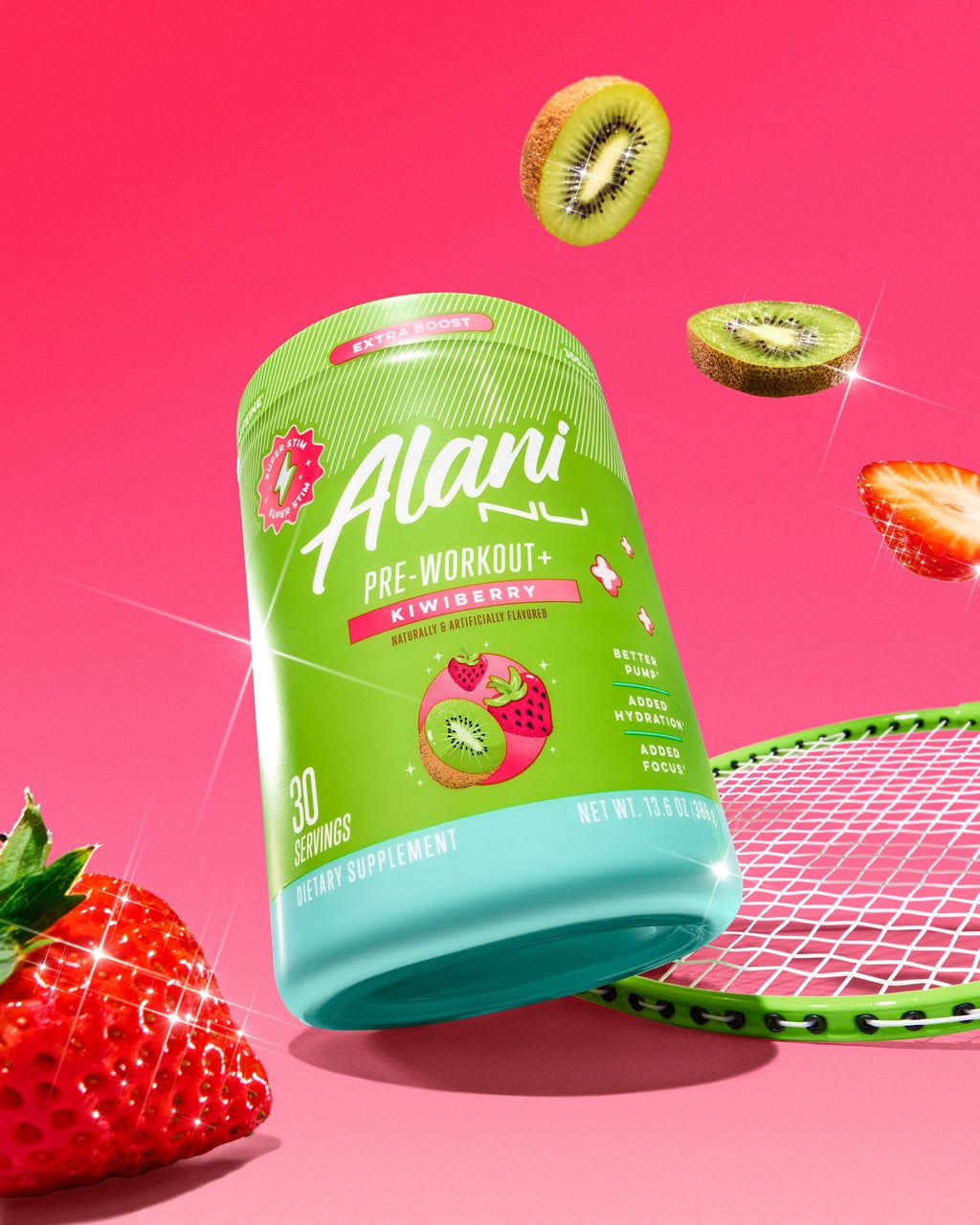 Alani Nu Pre-Workout+ - Kiwiberry X9 - image 4