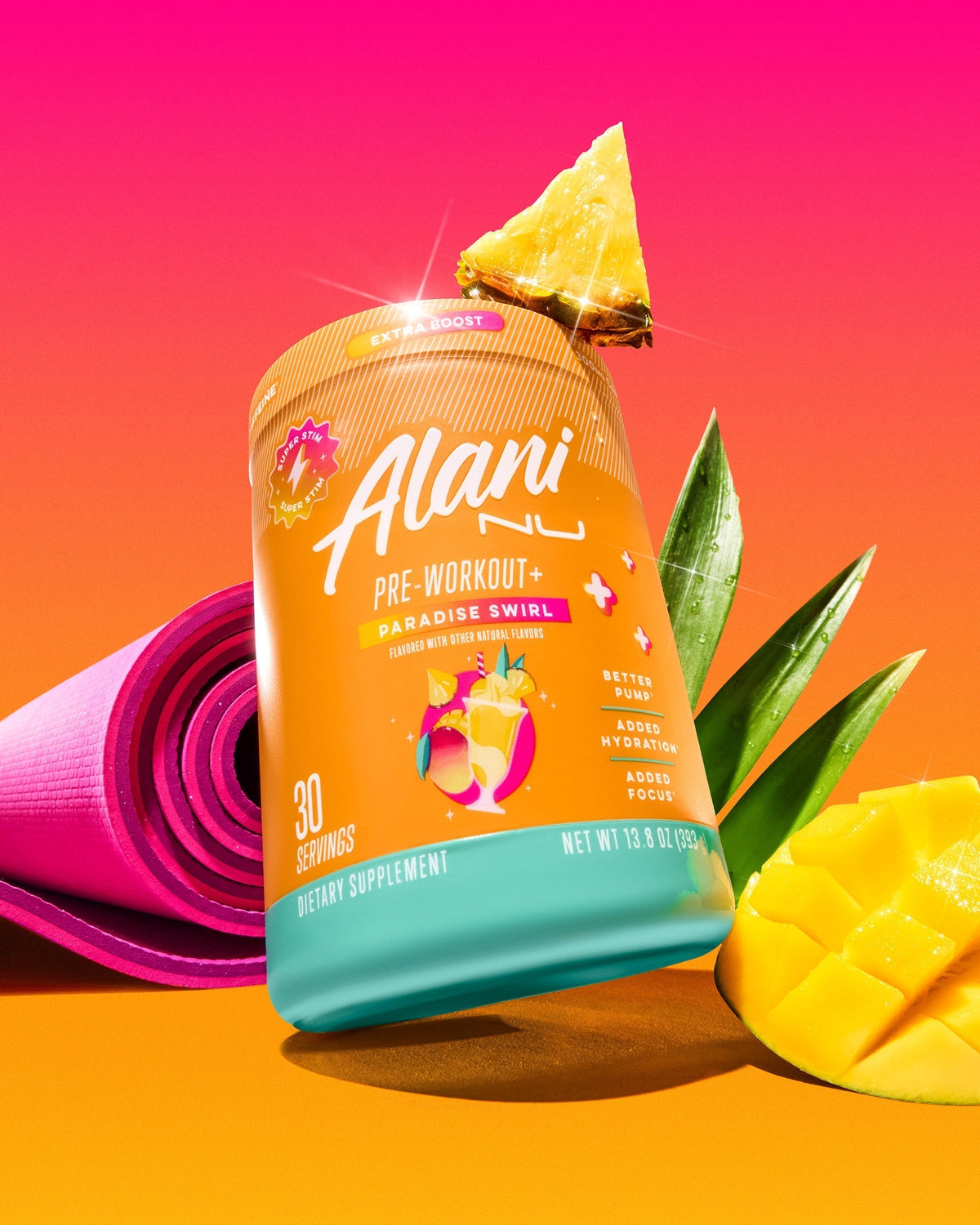Alani Nu Pre-Workout+ - Paradise Swirl N2 - image 4