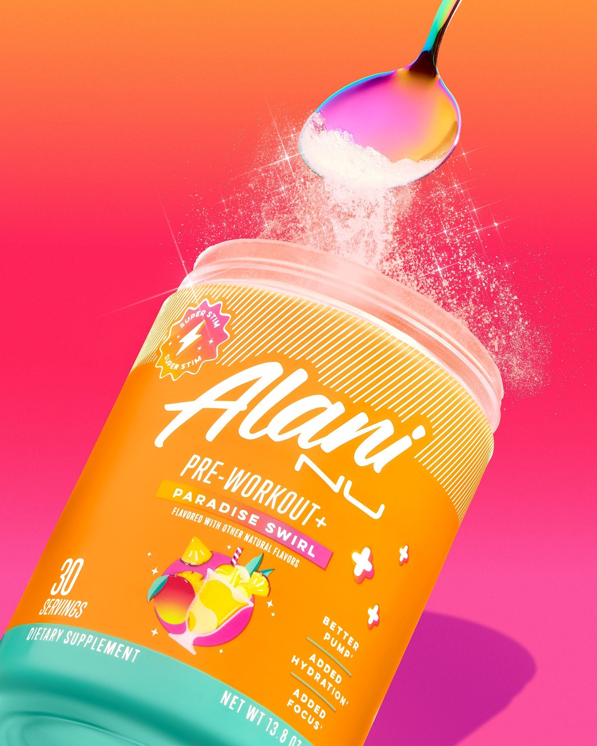 Alani Nu Pre-Workout+ - Paradise Swirl N2 - image 5