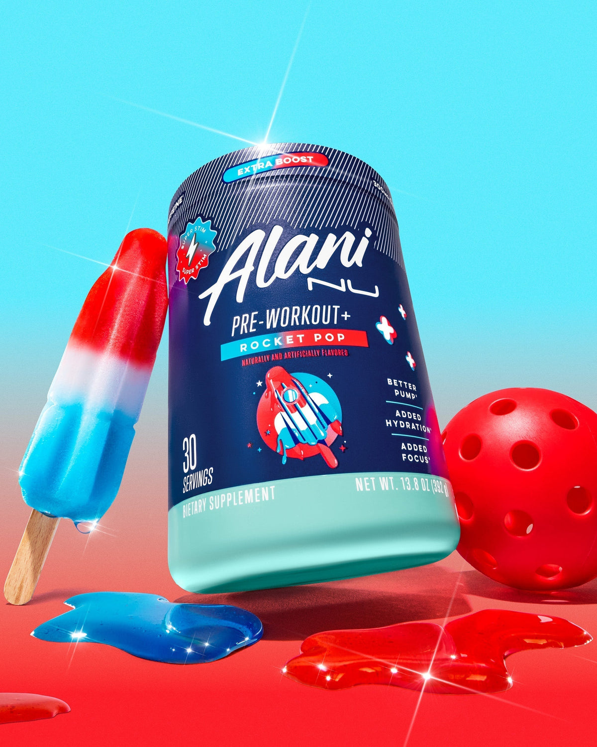 Alani Nu Pre-Workout+ - Rocket Pop V4 - image 4