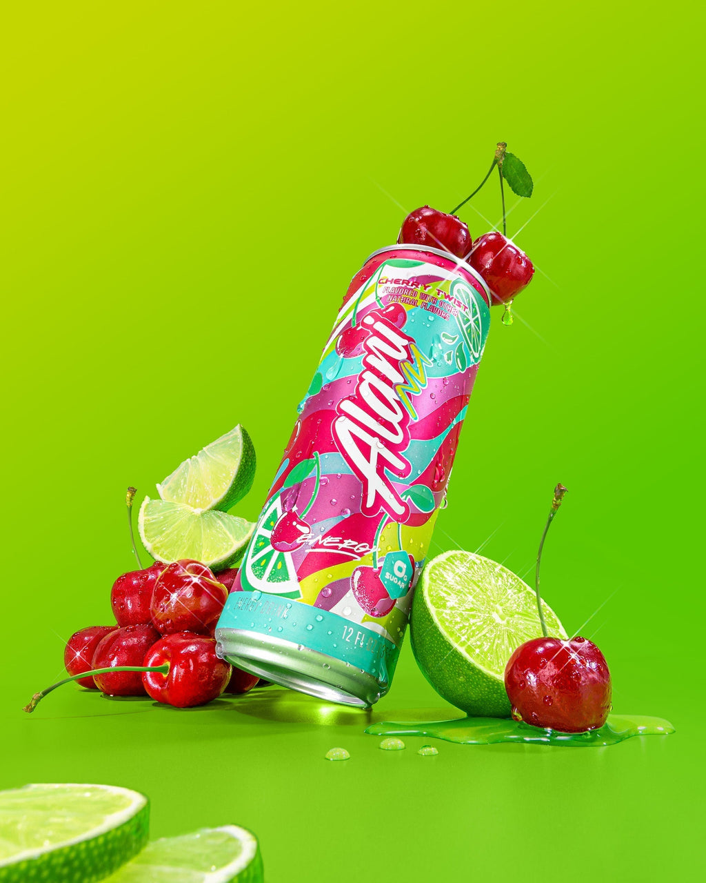 Alani Nu Energy Drink & Pre-Workout - Cherry Twist H6 - image 4