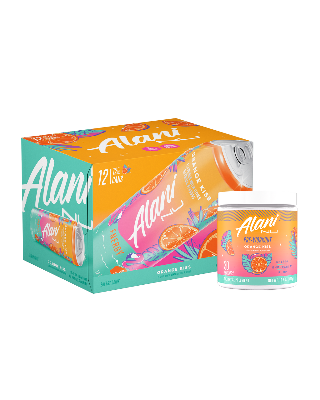 Alani Nu Energy Drink & Pre-Workout - Orange Kiss B3 - image 1