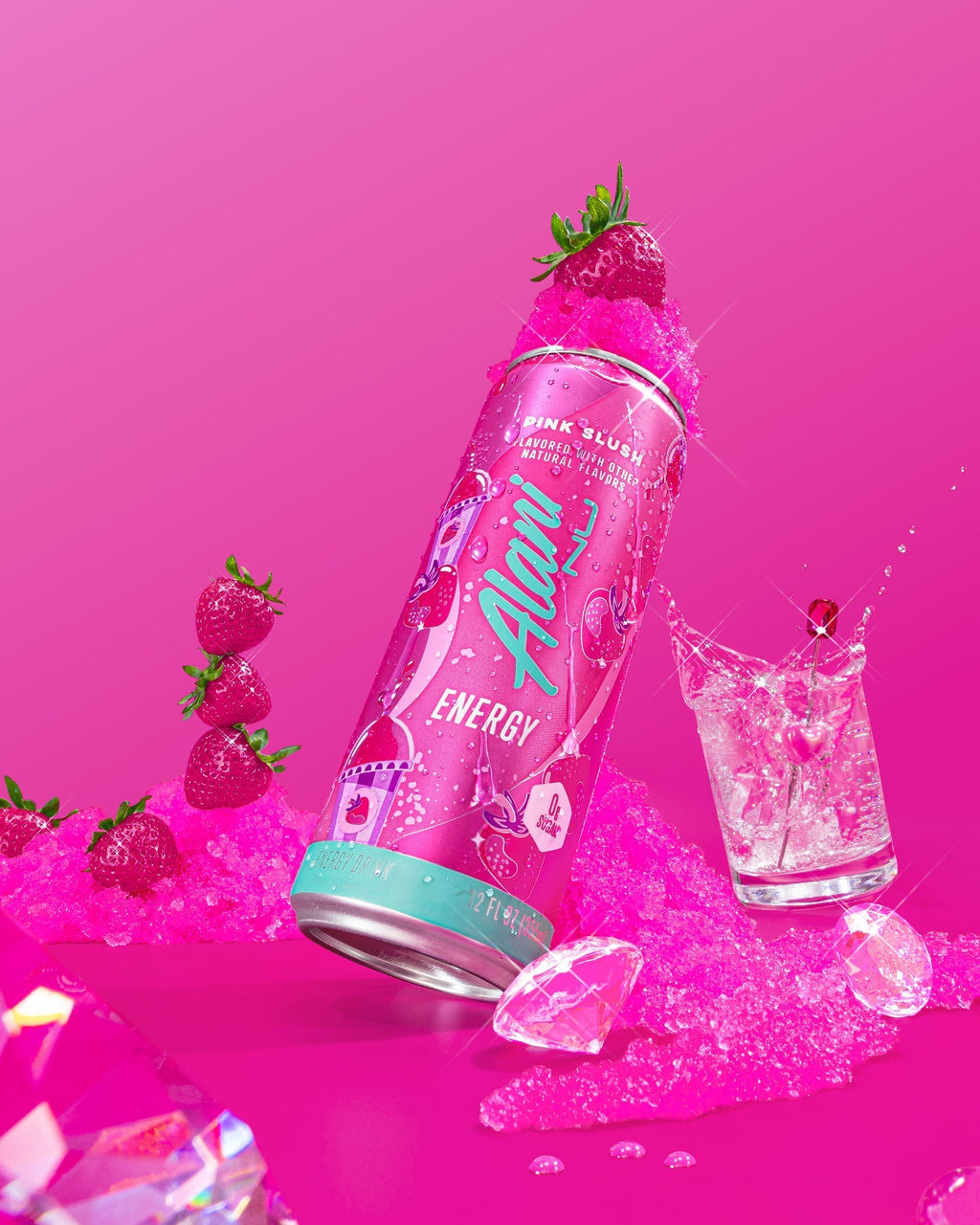 Alani Nu Energy Drink & Pre-Workout - Pink Slush B6 - image 4