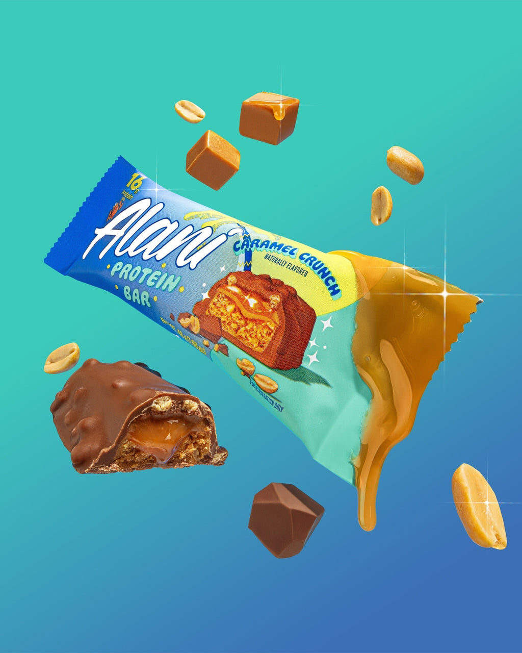 Alani Nu Protein Bar - Caramel Crunch Y2 - image 5