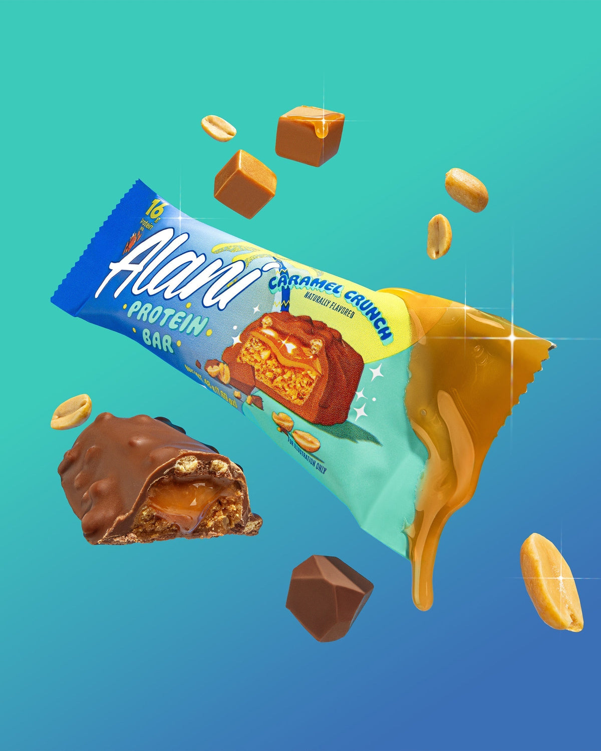 Alani Nu Protein Bar - Caramel Crunch Y2 - image 5