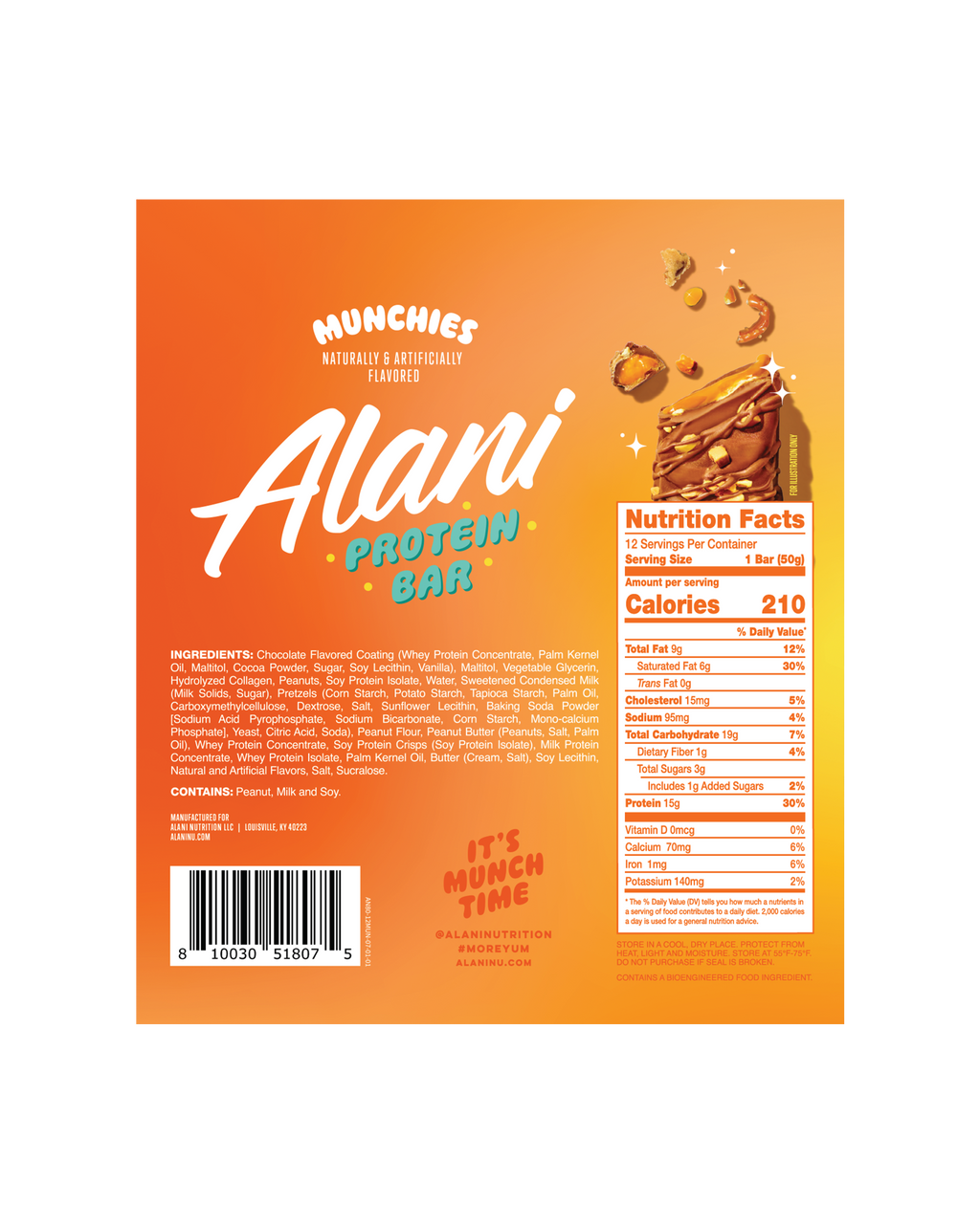 Alani Nu Protein Bar - Munchies K6 - image 3