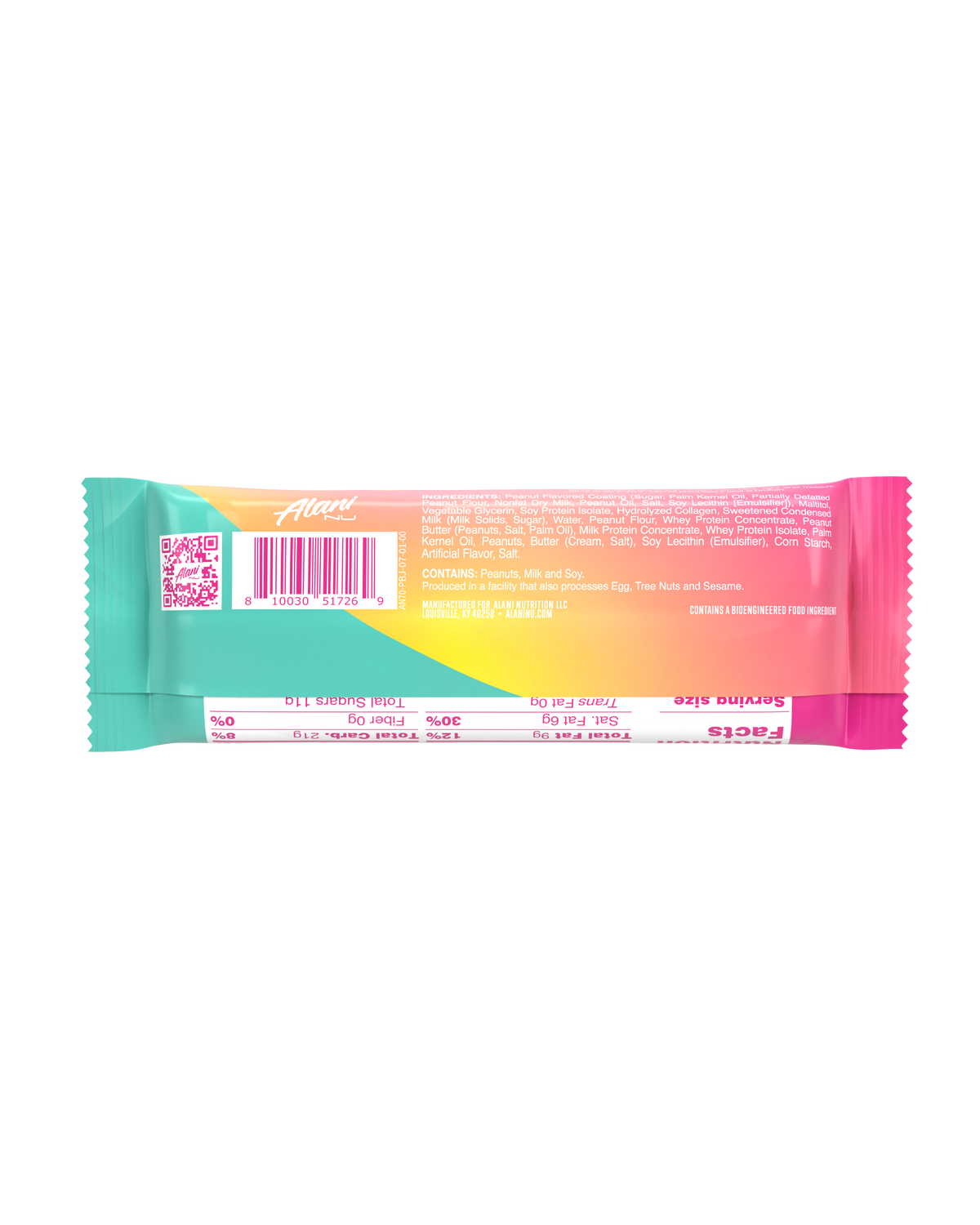 Alani Nu Protein Bar - Peanut Butter & Jelly I8 - image 2