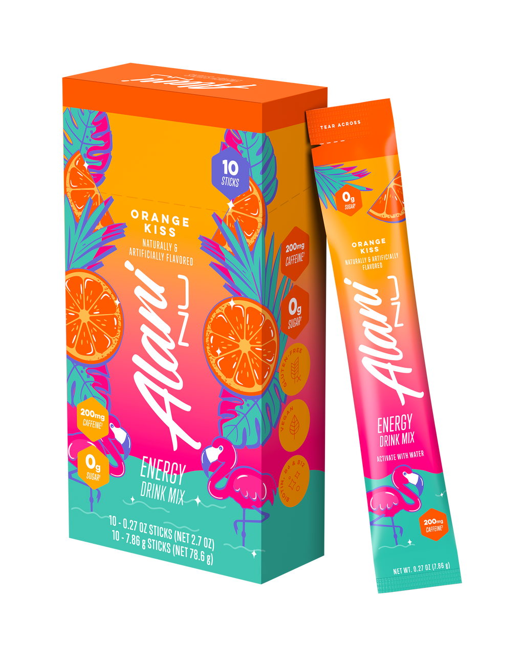 Alani Nu Energy Sticks - Orange Kiss M9 - image 2
