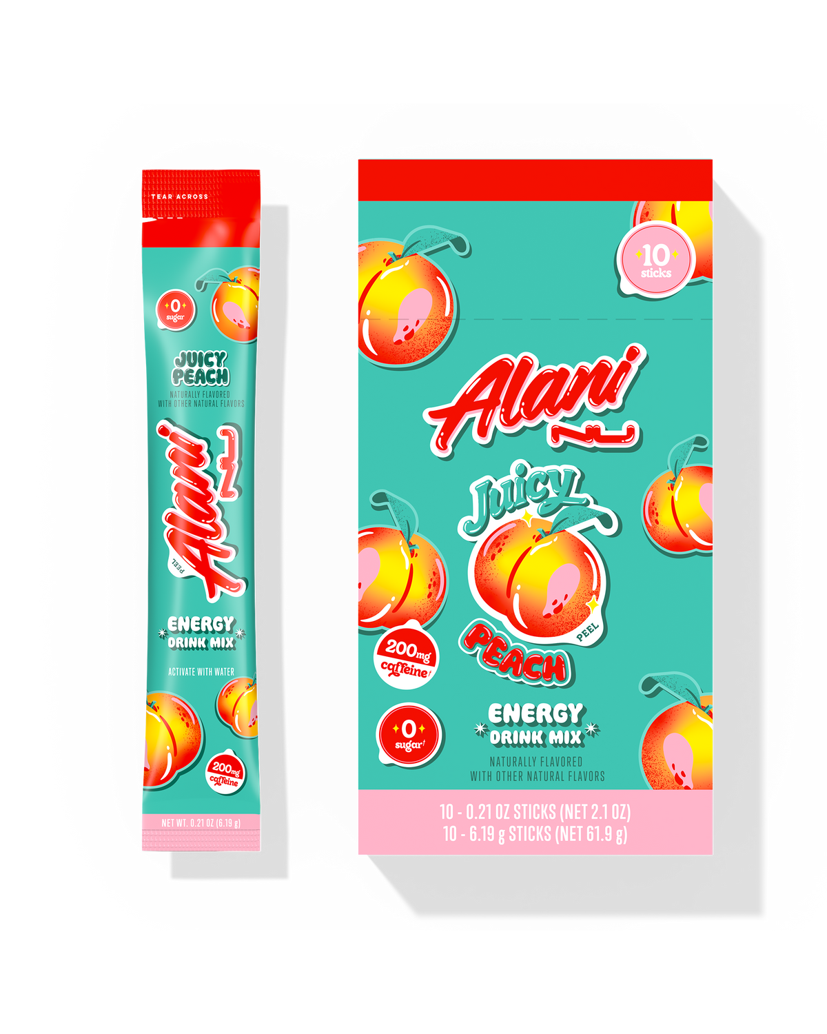Alani Nu Energy Sticks - Juicy Peach Y3 - image 1