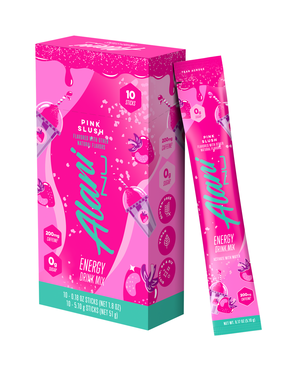 Alani Nu Energy Sticks - Pink Slush J5 - image 2