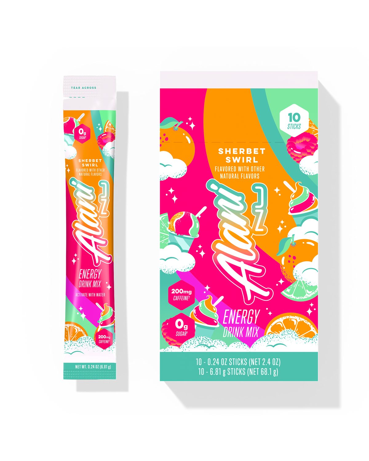 Alani Nu Energy Sticks - Sherbet Swirl G8 - image 1