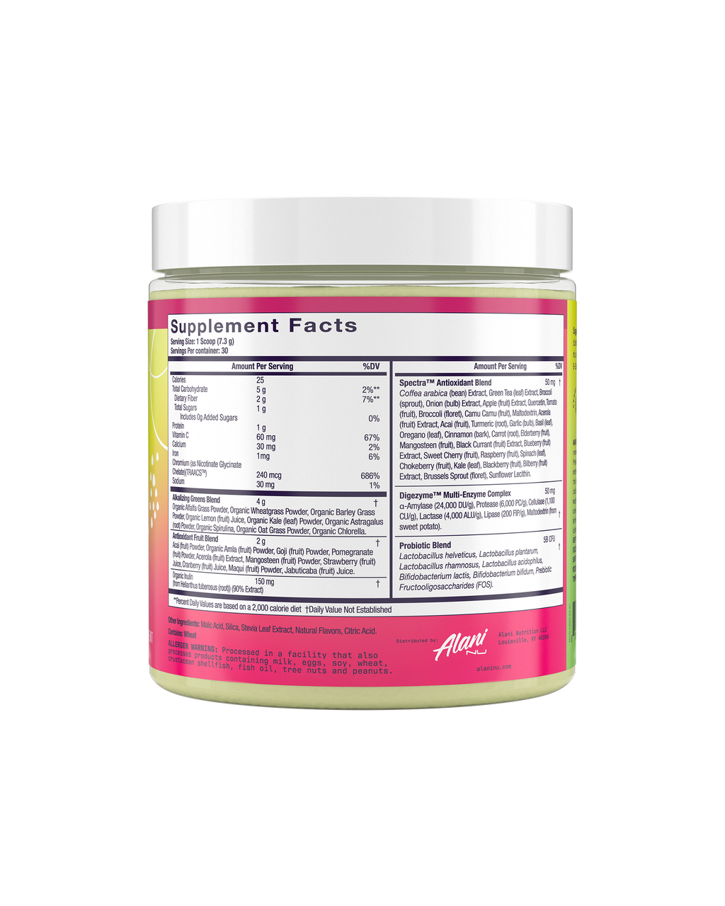 Alani Nu Super Greens - Wild Berry Y1 - image 2