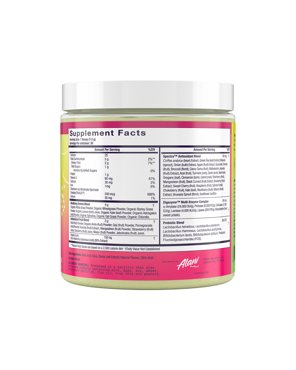 Alani Nu Super Greens - Wild Berry Y1 - image 2