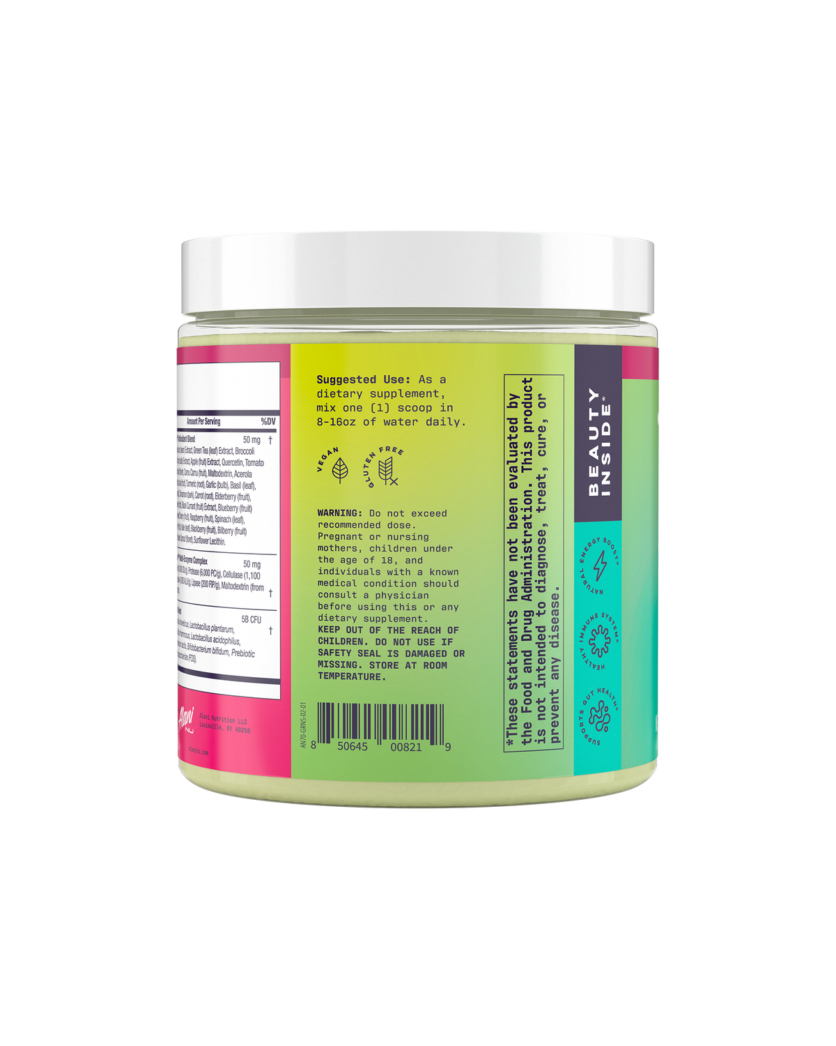 Alani Nu Super Greens - Wild Berry Y1 - image 3