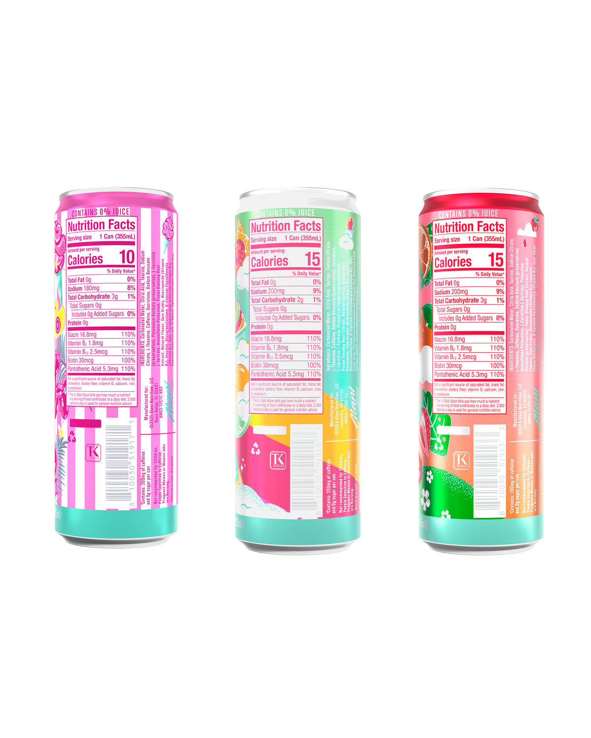 Alani Nu Energy Variety Pack - Dream Trio T8 - image 3