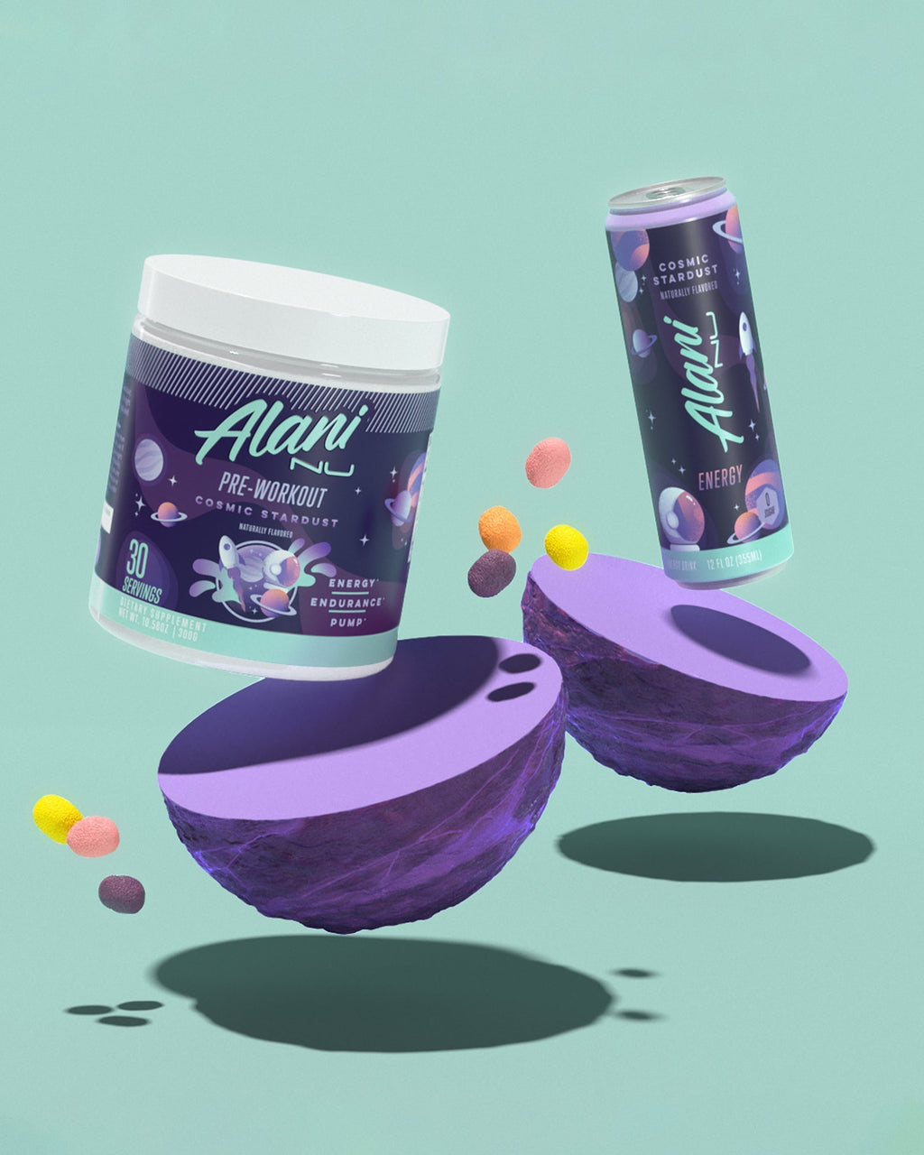 Alani Nu Pre-Workout - Cosmic Stardust R1 - image 4
