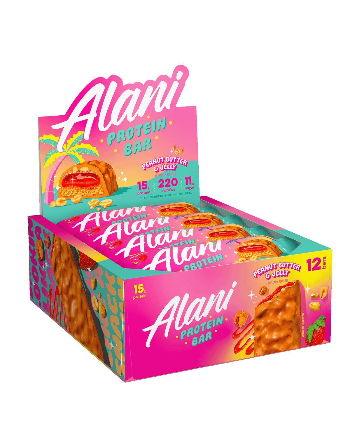Alani Nu Protein Bar - Peanut Butter & Jelly A7 - image 5