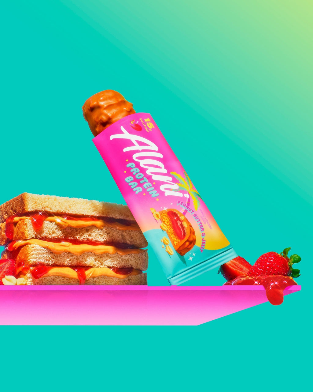 Alani Nu Protein Bar - Peanut Butter & Jelly A7 - image 6