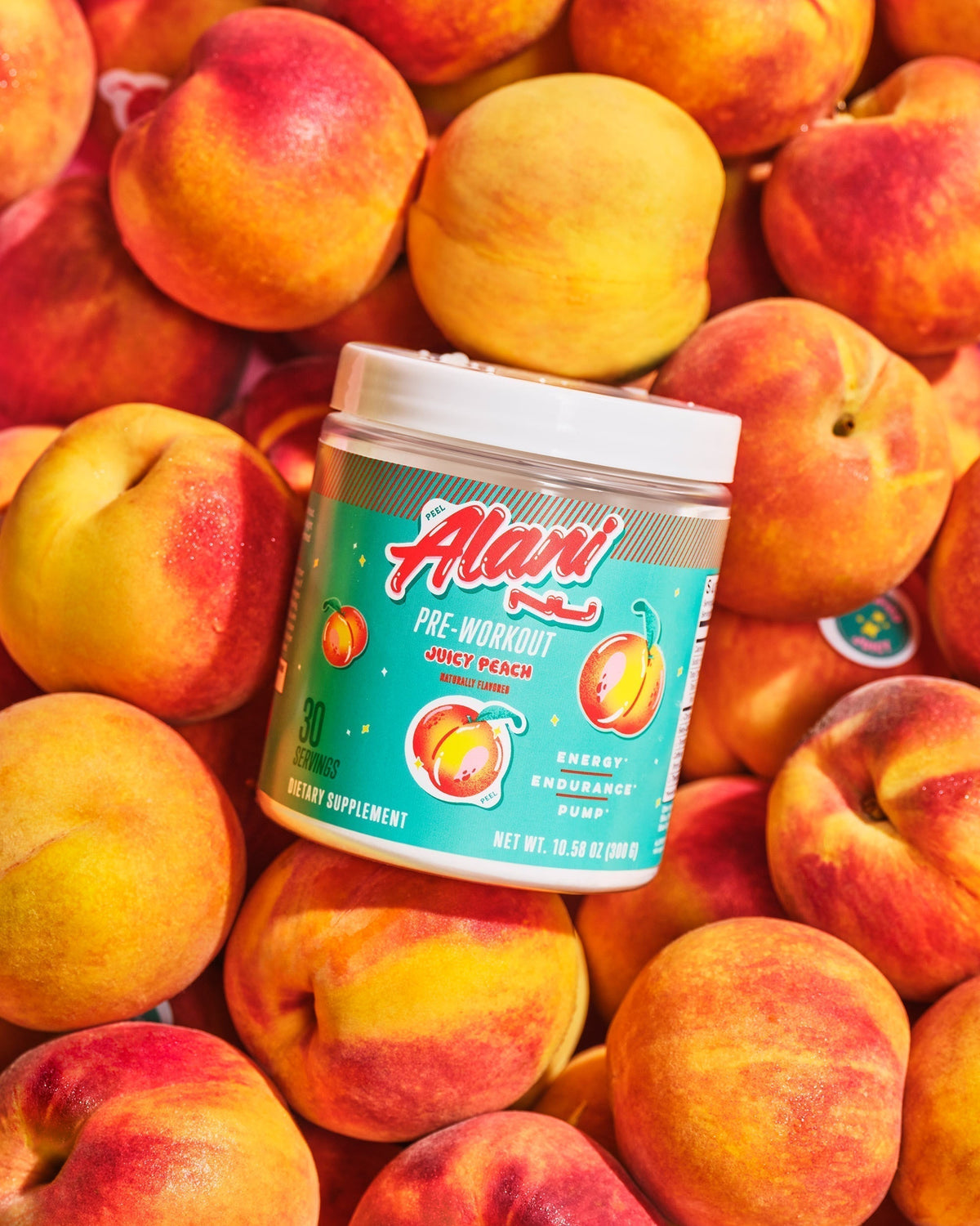 Alani Nu Pre-Workout - Juicy Peach O0 - image 4