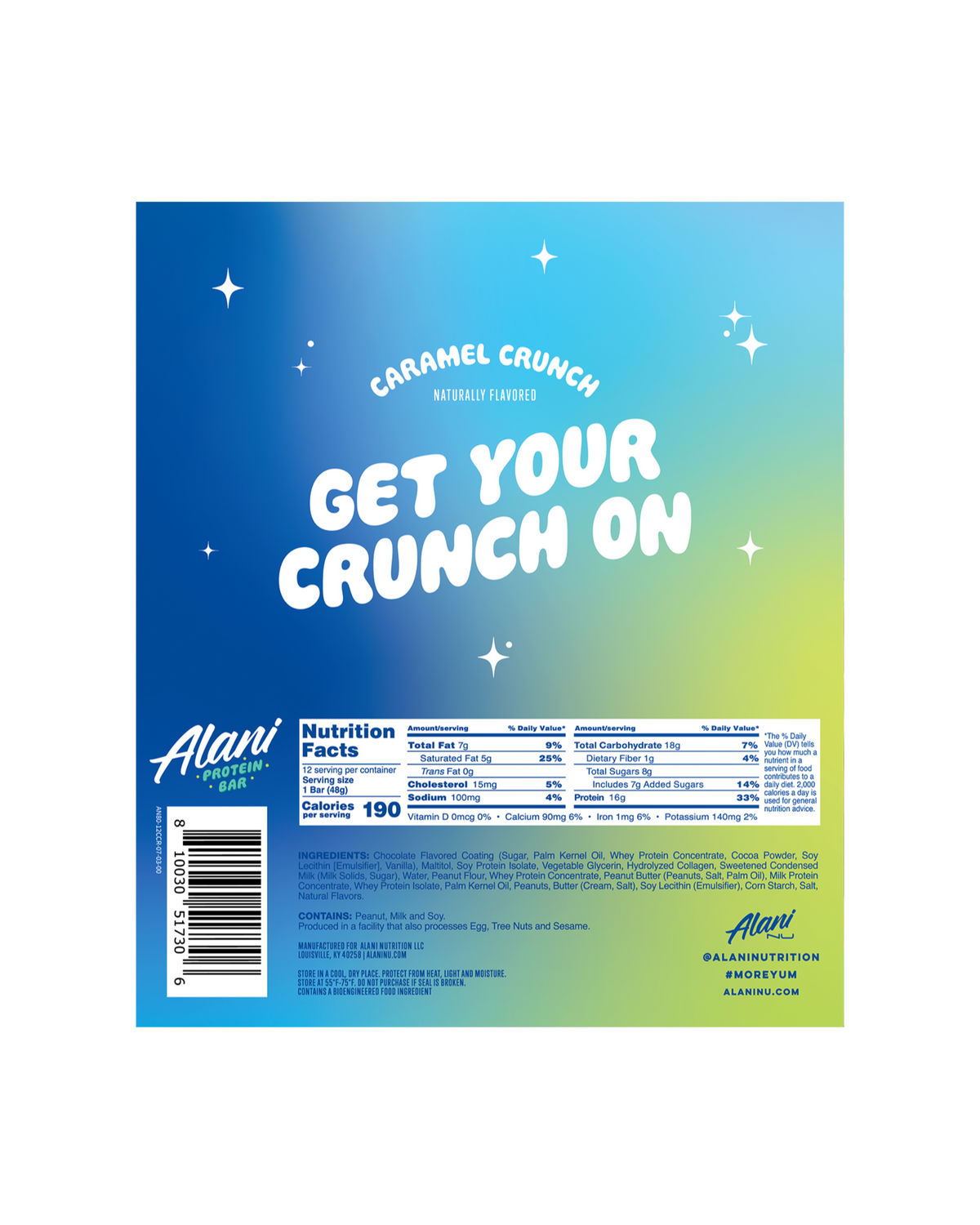 Alani Nu Protein Bar - Caramel Crunch U2 - image 4