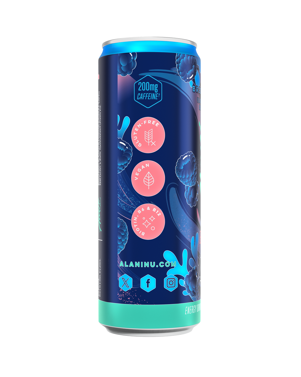 Alani Nu Energy Drink - Breezeberry V8 - image 2