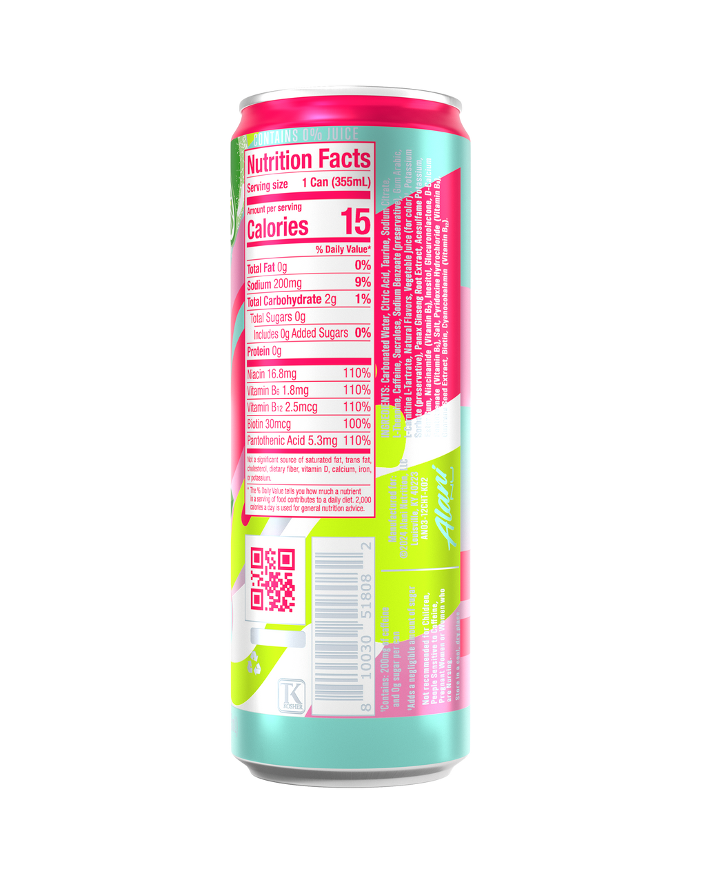 Alani Nu Energy Drink - Cherry Twist N2 - image 3