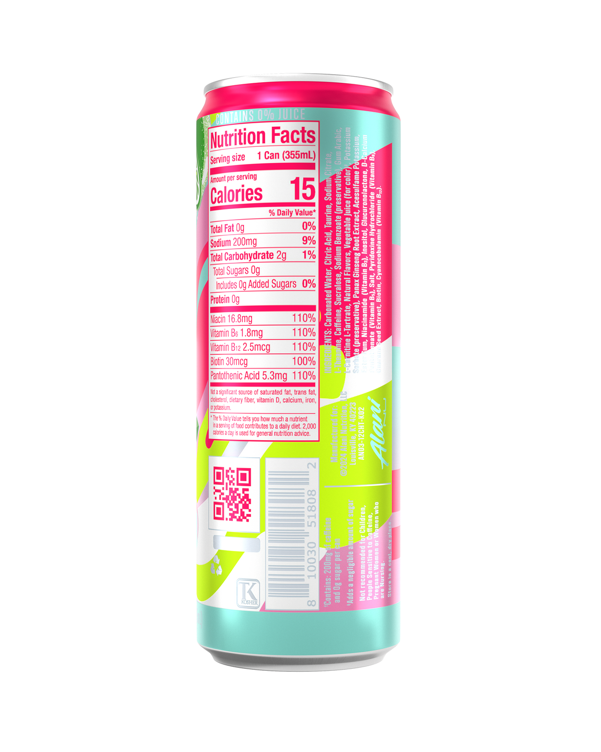 Alani Nu Energy Drink - Cherry Twist N2 - image 3